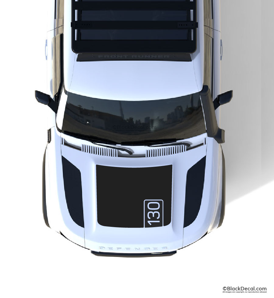 White Land Rover Defender