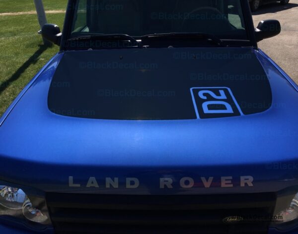 Hood Anti-Glare Decal for Land Rover Discovery 2 (D2)