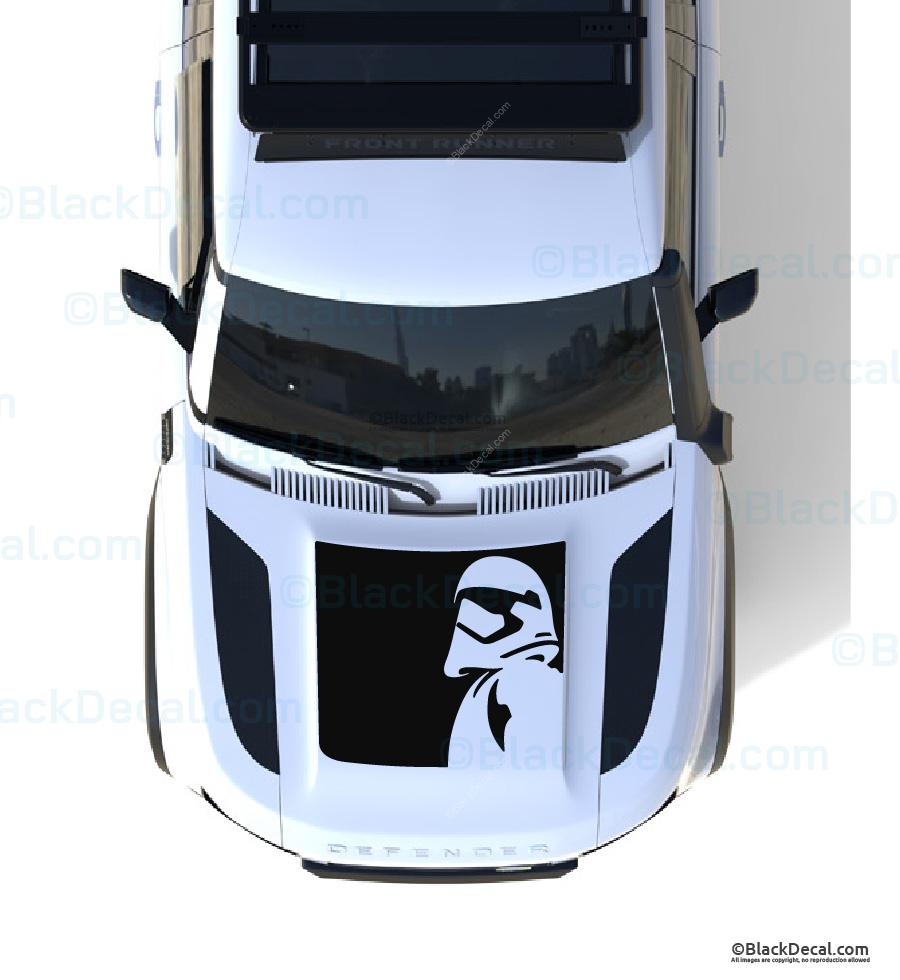 Star Wars Hood Decal for Land Rover Defender