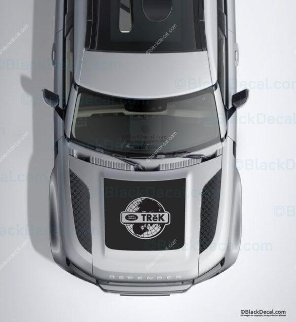 TReK Hood Decal for Land Rover Defender